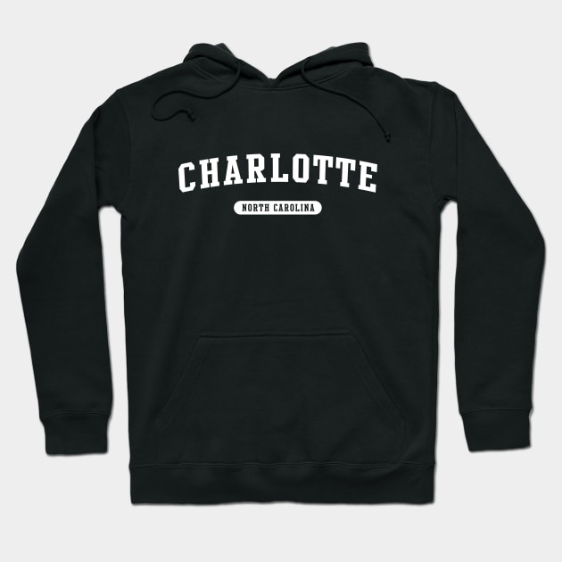 Charlotte, North Carolina Hoodie by Novel_Designs